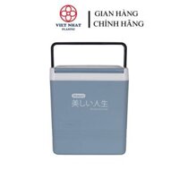 phích đựng đá vuông giữ nhiệt, 18L Hokori Việt Nhật3918, Thùng đá vuông màu sắc nhã nhặn.kimbao