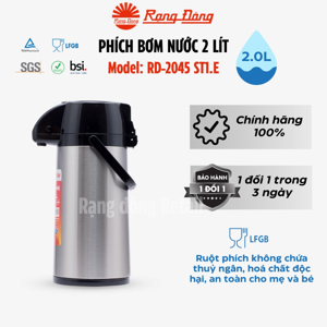 Phích đựng nước nóng Rạng Đông 2045