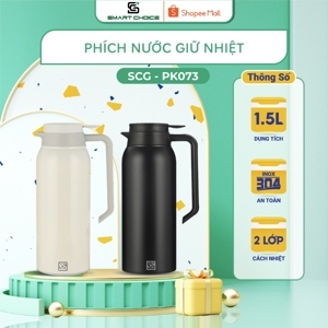 Phích giữ nhiệt bằng thép 1.5L nhập khẩu Nhật Bản