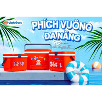 Phích giữ nhiệt đựng đá 24L, thùng đựng đá vuông 24 lít hàng chính hãng Việt Nhật