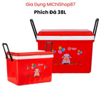 Phích giữ nhiệt đựng đá 38L, thùng đựng đá vuông 38 lít hàng chính hãng Việt Nhật