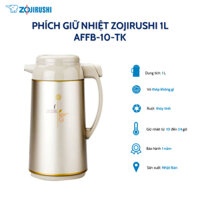 Phích giữ nhiệt Zojirushi AFFB-10-TK 1L (Hàng Nhật), bảo hành giữ nhiệt 1 năm chính hãng