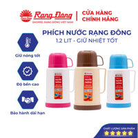 Phích nước mini Rạng Đông 1,2 lít, bình thuỷ giữ nhiệt cá nhân, đựng nước nóng, Model: RD 1235 N1 QUÂN HIỀN