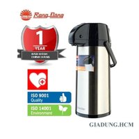 Phích Nước Nóng 2 Lít Inox Rạng Đông RD 2045 ST1.E, Có Cần Rót Nước