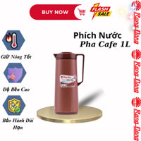 Phích nước Rạng Đông 1 lit inox cao cấp, Bình thuỷ mini giữ nhiệt, Model: RD 1040 ST3.E