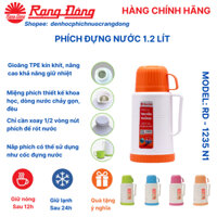 Phích nước Rạng Đông 1.2 lít 1235 N1. Bình thủy giữ nhiệt đựng nước pha trà, cafe