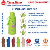 Phích nước Rạng Đông 2 lít RD-2035 N6.X. Bình thủy giữ nhiệt, đựng nước nóng, pha trà