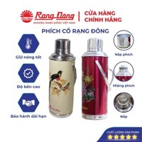 Phích nước Rạng Đông 2 lít, hoạ tiết vintage,Model: RD 2035S1