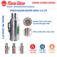 Phích nước Rạng Đông 3,2 lít 3240 ST1, bình thủy giữ nhiệt đựng nước pha trà