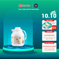 Phích nước rạng đông bình pha trà giữ nhiệt đựng nước nóng dung tích 1 lít RD 1055 TS có lưới lọc.