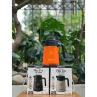 Phích Pha Trà Giữ Nhiệt 2GOOD B13 Lòng Tráng Men Sứ 1 Lít