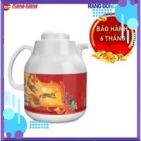 Phích pha trà Rạng Đông 1 lít oa văn Tết đẹp độc lạ năm 2022 Model: RD 1055 TS