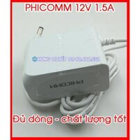 PHICOMM 12V 1.5A Bộ đổi nguồn 12V 1.5A chuyên dùng cho camera, đầu ghi, modem wifi - đảm bảo đủ dòng độ bền cao - hàng chính hãng