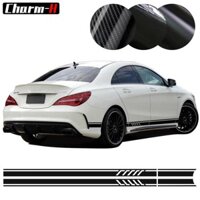 Phiên Bản 1 Phong Cách Bên Sọc Decal Dán Cho Xe Mercedes Benz CLA 45 W117 C117 X117 AMG Đồ Họa Decal