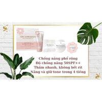 (PHIÊN BẢN 2024 )KEM CHỐNG NẮNG MÚI XÙ GORGEOUS- 100g TẶNG THÊM KEM CHỐNG NẮNG 50g VÀ GÓI SERUM