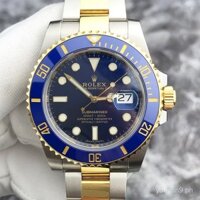 Phiên bản cao cấp Original 1: 1 2024 Rolexs _ Submariner Series116613Lbblue Water Ghost Gold Blue Ceramic Ring Mechanical Watch dành cho nam Đồng hồ công sở thông thường thời trang