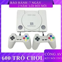 Phiên Bản Cao Cấp Sử Dụng Trện Mọi Tivi Máy Chơi Game 4 Nút Sẵn 600 Trò 2 Tay Cầm Dây Dài Chơi Game HD Sống Động