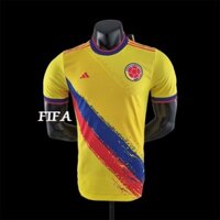 [Phiên bản cầu thủ] 2022 / 23 Colombia phiên bản đặc biệt áo bóng đá màu vàng áo cầu thủ bóng đá DIY cấp AAA