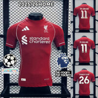 Phiên bản cầu thủ 2025 2026 Game Season Liverpool Sân nhà Áo bóng đá nam
