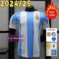 (Phiên bản cầu thủ) Áo bóng đá sân nhà Argentina 2024 / 25 tay ngắn