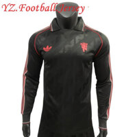 Phiên bản cầu thủ Retro 24 / 25 Áo bóng đá Manchester United Tay ngắn S-2XL Trang phục thể thao ngoài trời, đồng phục tập bóng đá