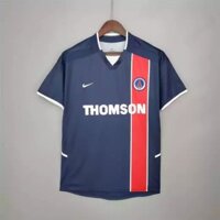 Phiên bản cổ điển Áo sơ mi bóng đá sân nhà PSG 2002 / 03 cho S-2XL