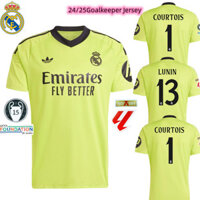 [Phiên bản dành cho người hâm mộ] Mùa giải trò chơi 2024 / 25 Royal Madrid Áo thủ môn mảnh thứ ba