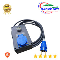 Phiên bản ECO _ TC ( bản tiêu chuẩn rút gọn ) | Ổ cắm Tiếp Địa Tự Động sạc xe Điện Vinfast, đèn báo điện áp volt