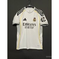 Phiên bản Fan: Áo thun bóng đá chất lượng cao Real Madrid 25-26 YBMX