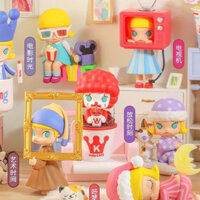 Phiên bản giới hạn POPMART Bubble Wrap Matt Molly's Day Series Blind Box, mô hình nhân vật do người hâm mộ Bubu tạo ra, có sẵn trong kho