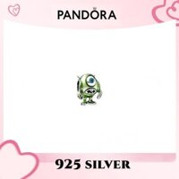 Phiên bản gốc 100% chính hãng PANDORA, vòng tay trang sức bạc S925, mặt dây chuyền, charm Disney Pixar Mike Wazowski