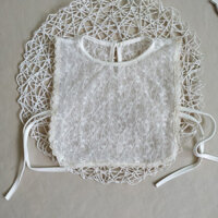 Phiên Bản Hàn Quốc Áo Ren Nữ Tập Đi Phối Ren Hình Đẹp Nhỏ Bên Ngoài Túi Bảo Vệ