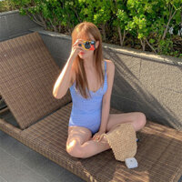 Phiên bản Hàn Quốc Bộ đồ bơi một mảnh kẻ sọc tươi mát dành cho nữ Bộ đồ bơi tam giác mỏng co giãn cao dành cho nữ Bộ đồ bơi một mảnh gợi cảm Bộ đồ bơi mùa xuân nóng bỏng Vỏ bụng mỏng hơn