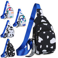 Phiên bản Hàn Quốc của túi đeo chéo bé trai đẹp trai thời trang xu hướng đa năng túi đeo vai ra túi ngực giải trí