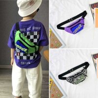 Phiên bản Hàn Quốc của túi trẻ em bé mini hoạt hình túi đeo chéo bé trai túi ngực dễ thương đơn giản thời trang ra túi hip-hop