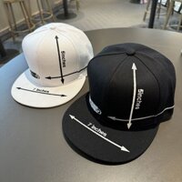 Phiên Bản Hàn Quốc Hip Hop Flat Vành Mũ Nam Nữ Xuân Hè Thanh Niên Tất Cả Trận Đấu Ban Mũ Chữ Thời Trang Mũi Tên Thêu Mũ Bóng Chày