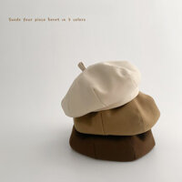 Phiên Bản Hàn Quốc Mũ Nồi Trẻ Em Mùa Thu Đông Thời Trang Bé Gái Bé Trai Mũ Họa Sĩ