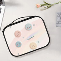 Phiên bản Hàn Quốc ngọt ngào hoạt hình đơn giản họa tiết túi đựng máy tính bảng 12 inch 11 inch 10 inch 9 inch túi lót ipad áp dụng