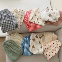 Phiên Bản Hàn Quốc Quần Áo Trẻ Em Tập Đi Cotton Quần Nam Nữ Mùa Hè Quần Mỏng Chống Muỗi Điều Hòa Không Khí Bloomers