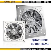 (Phiên bản INOX) Quạt hút khói hút mùi, thông gió