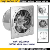 (Phiên bản INox) Quạt hút mùi Quạt hút khói công nghiệp