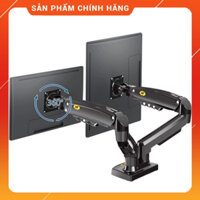 [Phiên Bản Mới] Giá treo hai màn hình NB F160 (17-27 inch) - Xoay 360 độ - Dual Arm Monitor