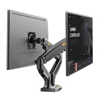 [Phiên Bản Mới] Giá treo hai màn hình NB F160 (17-27 inch) - Xoay 360 độ - Dual Arm Monitor