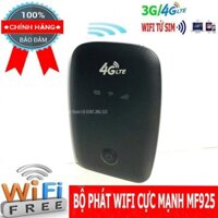 (Phiên Bản Nhập Khẩu) MF925 Cục phát sóng wifi di động lắp 3g 4g dùng tất cả loại sim phát mạng xuyên tường cực tốt