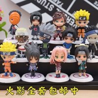 Phiên bản Nhật Bản của Naruto mô hình làm bằng tay trang trí bánh xe xung quanh anime đồ chơi trẻ em Q quà tặng