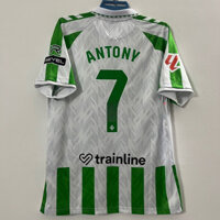 Phiên bản quạt 24 25 Real Betis Home Jersey No.7 ANTONY Jersey Phiên bản Thái Lan mới tay ngắn