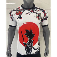 Phiên bản quạt 2526 Nhật Bản Ngộ Không Trắng Anime Phiên bản Áo khoác bóng đá S-2XL Chất lượng AAA +