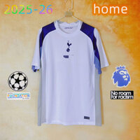 Phiên bản quạt 2526 Tottenham Hotspur áo thi đấu sân nhà và sân khách chất lượng áo AAA tay ngắn S-XXXXL