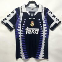 Phiên bản Retro 1997 / 98 Áo sơ mi thứ 3 Real Madrid Áo bóng đá và áo sơ mi cho S-2XL