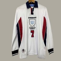 Phiên bản Retro 1998 Áo sơ mi dài tay tại nhà Anh Quốc Áo bóng đá cho S-4XL
